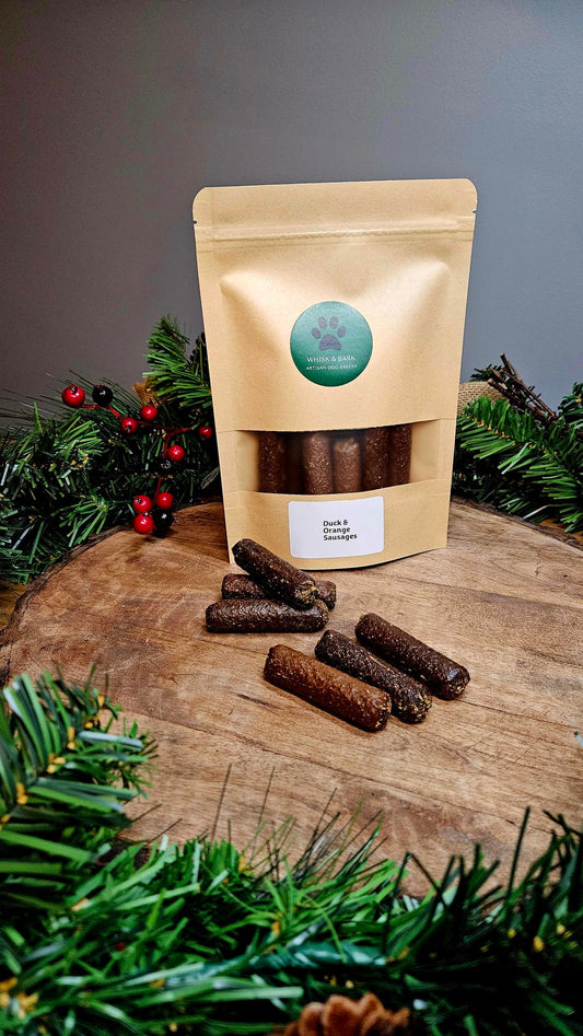 Duck & Orange Sausages